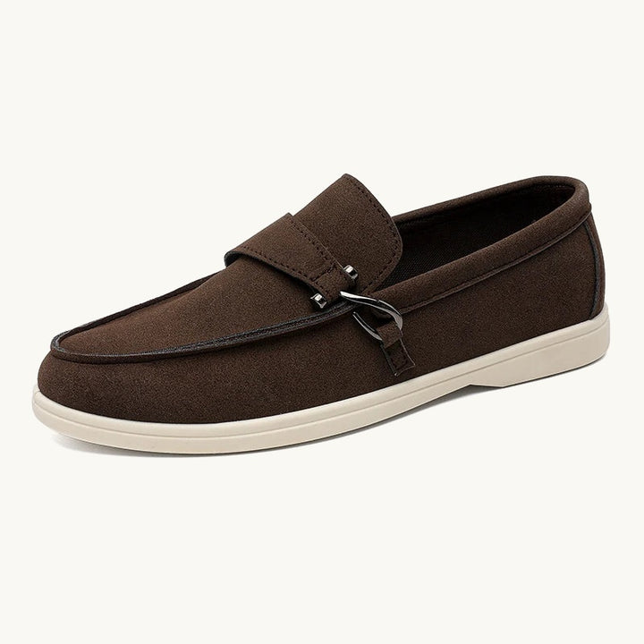 Lorenzo Suede Loafers - Varenford 7