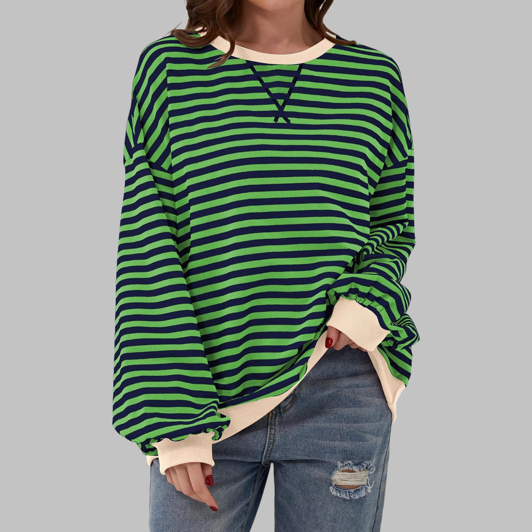 Maren Contrast-Stripe Sweatshirt product image 1