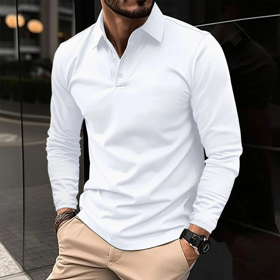 Marovan Classic Long-Sleeve Polo product image 1
