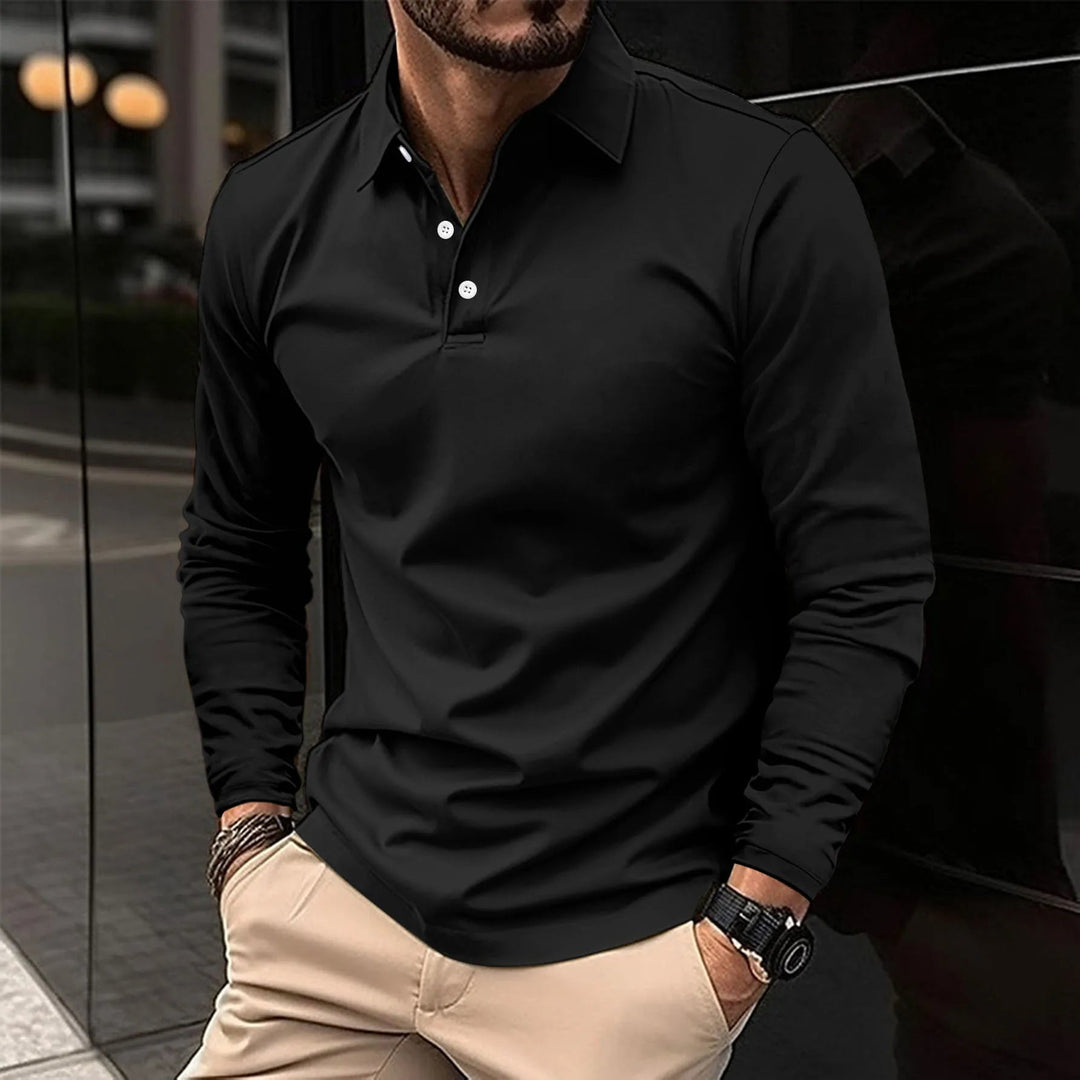Marovan Classic Long-Sleeve Polo product image 4