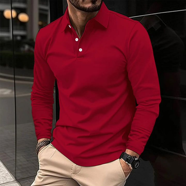 Marovan Classic Long-Sleeve Polo product image 5