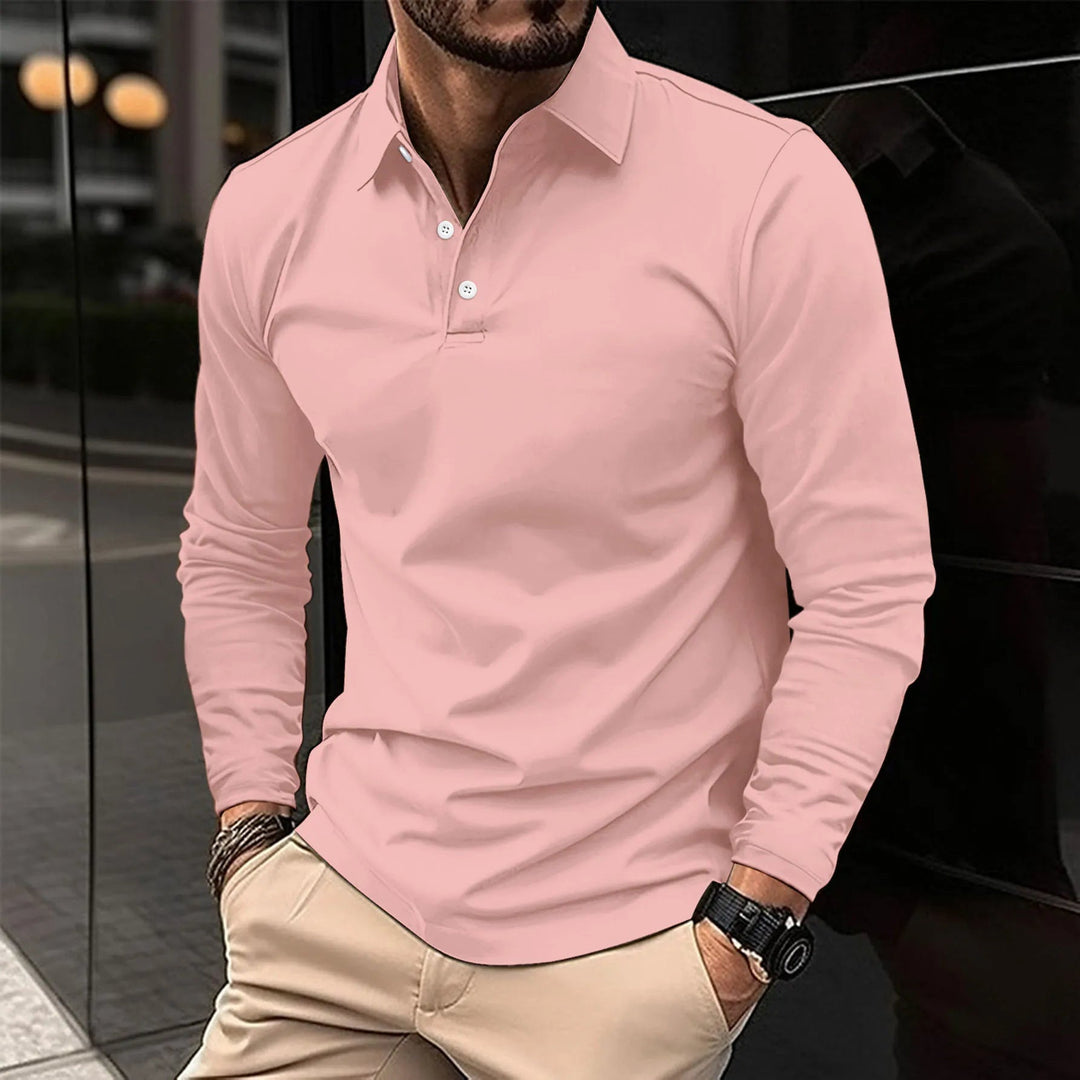 Marovan Classic Long-Sleeve Polo product image 6