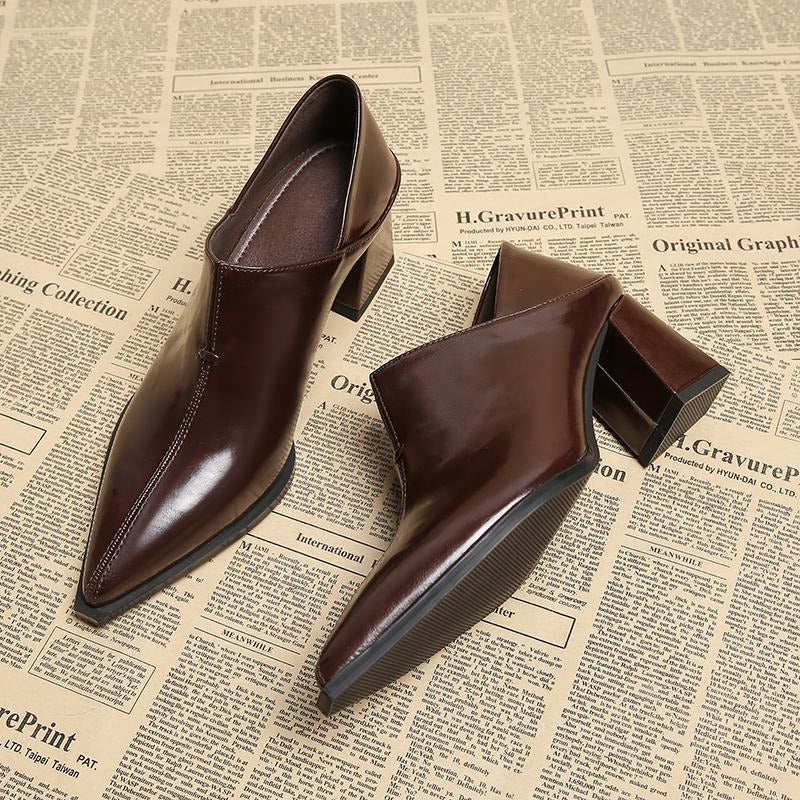 Mila Leather Heels product image 1