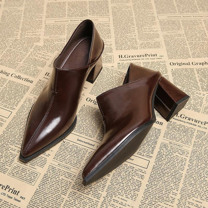 Mila Leather Heels product image 1