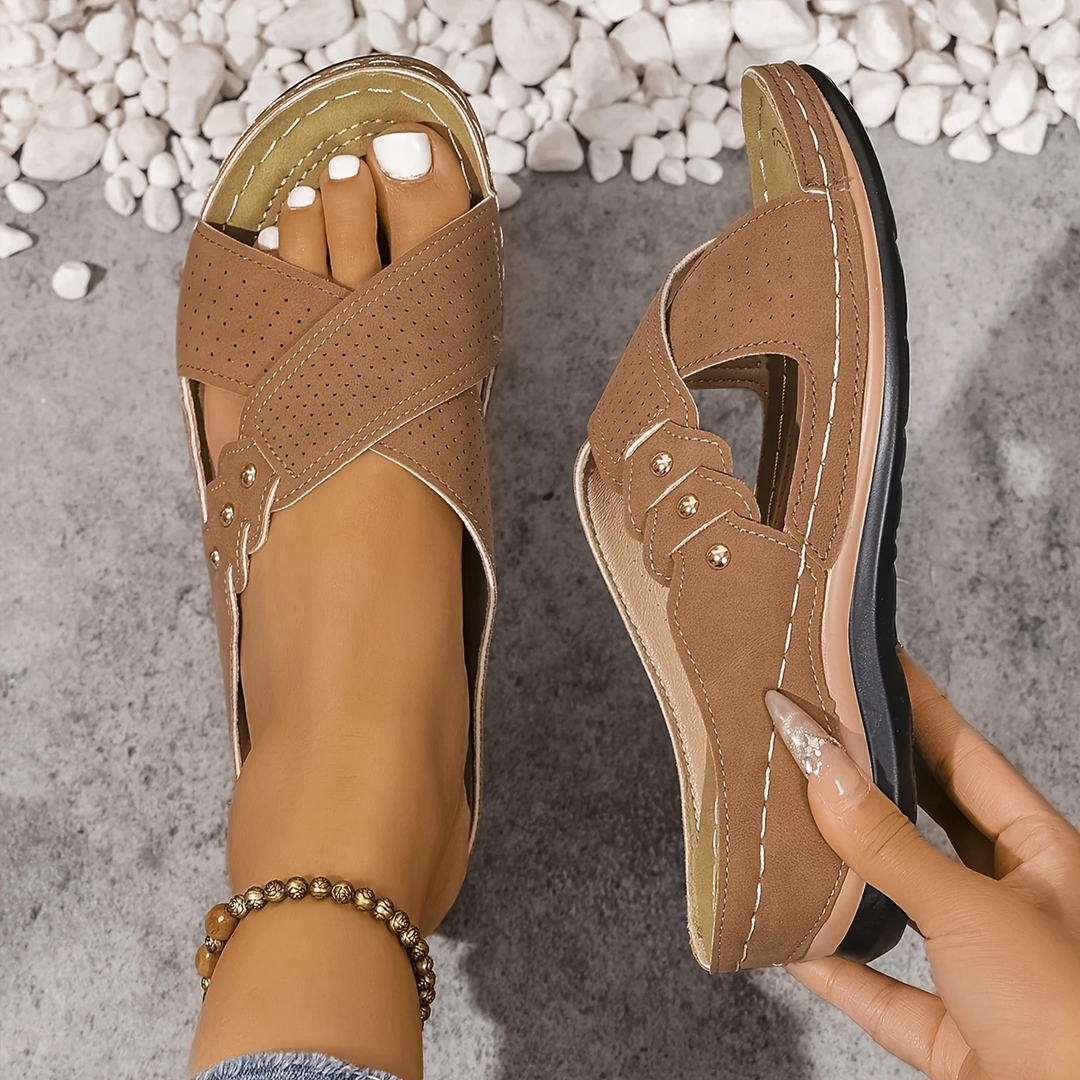 Mireva Cross-Strap Slide Sandals product image 14