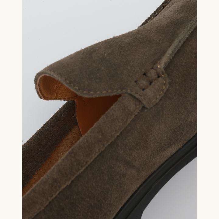 Modena Premium Suede Loafers - Black Soles - product image 6