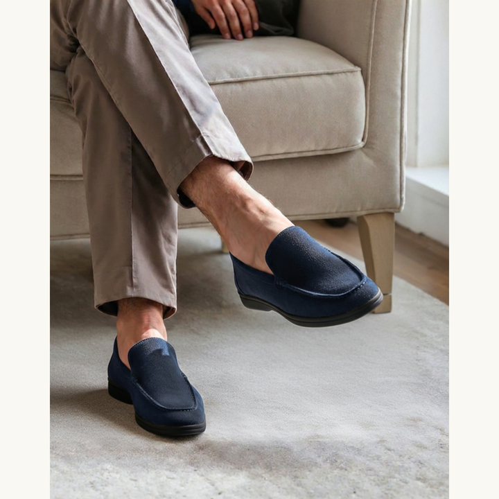 Modena Premium Suede Loafers - Black Soles - product image 13