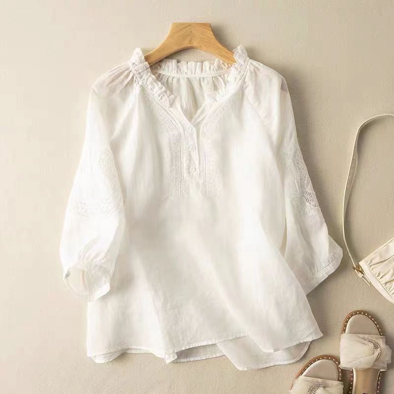 Natalia Linen Blouse product image 2