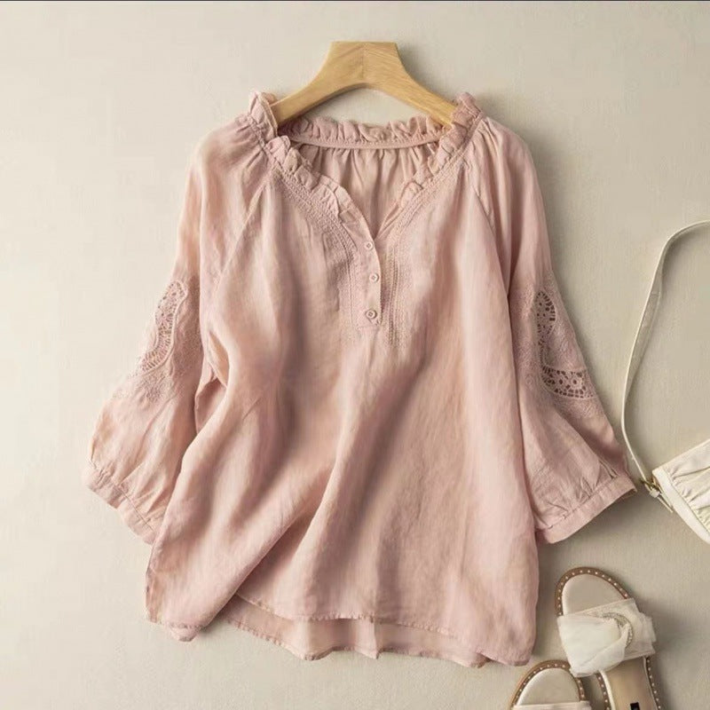 Natalia Linen Blouse product image 4