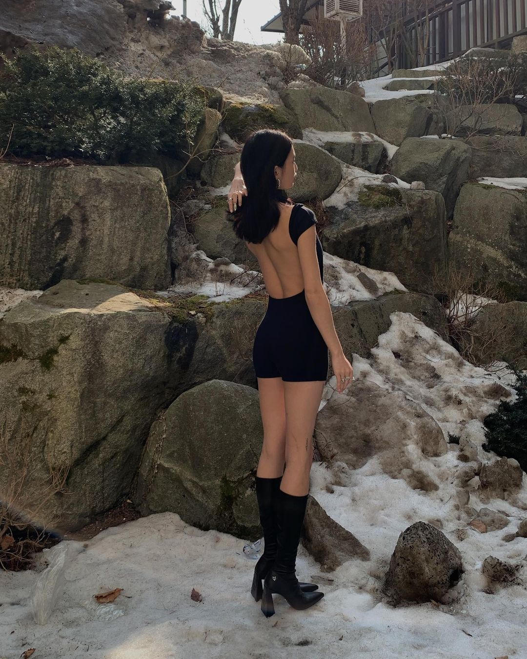 Nerissa Backless Short Playsuit product image 14