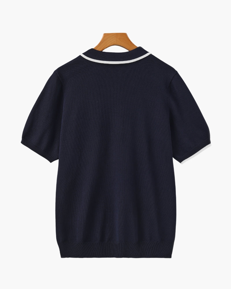 Orsen Contrast-Trim Knit Polo product image 4