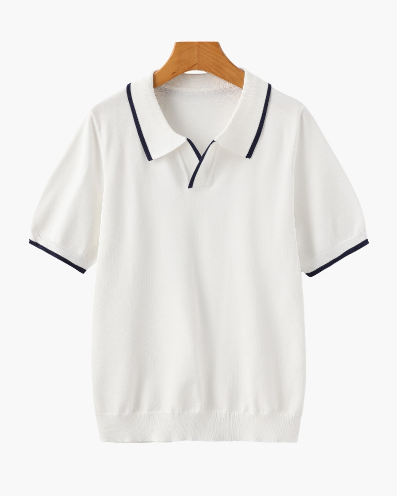 Orsen Contrast-Trim Knit Polo product image 5
