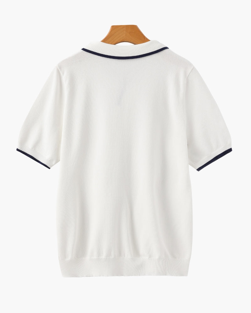 Orsen Contrast-Trim Knit Polo product image 7