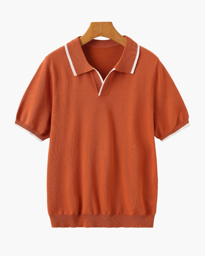 Orsen Contrast-Trim Knit Polo product image 12