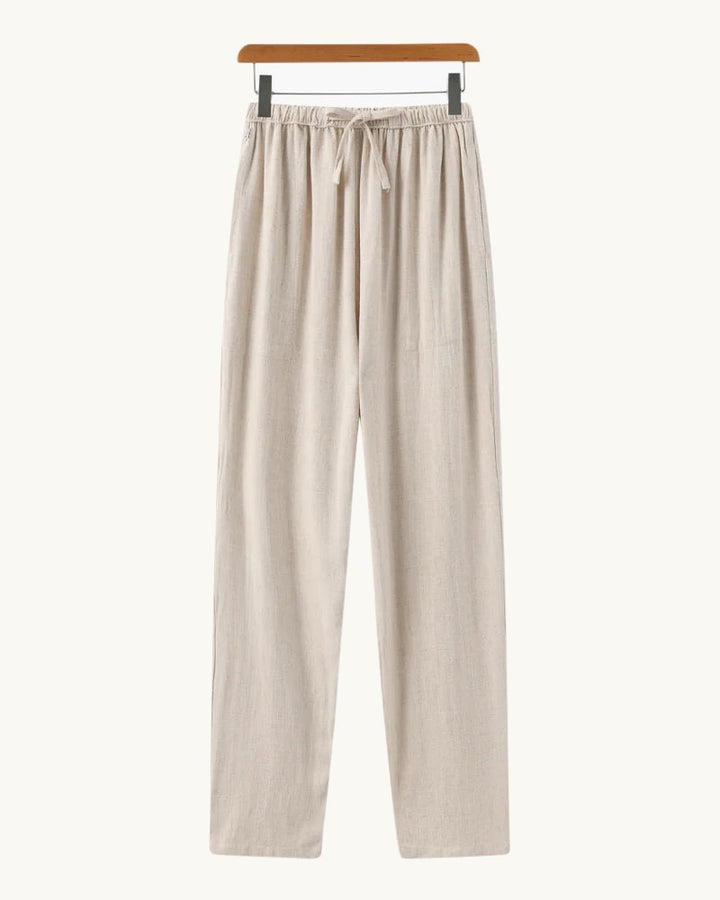 Rabat - Linen Pantalon (Slim Fit) - Varenford 1