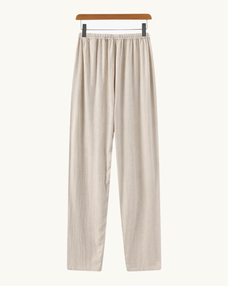 Rabat - Linen Pantalon (Slim Fit) - Varenford 3