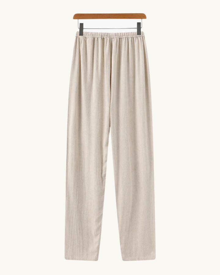 Rabat - Linen Pantalon (Slim Fit) - Varenford 3