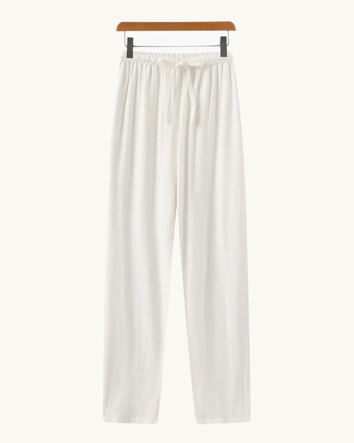 Rabat - Linen Pantalon (Slim Fit) - Varenford 8