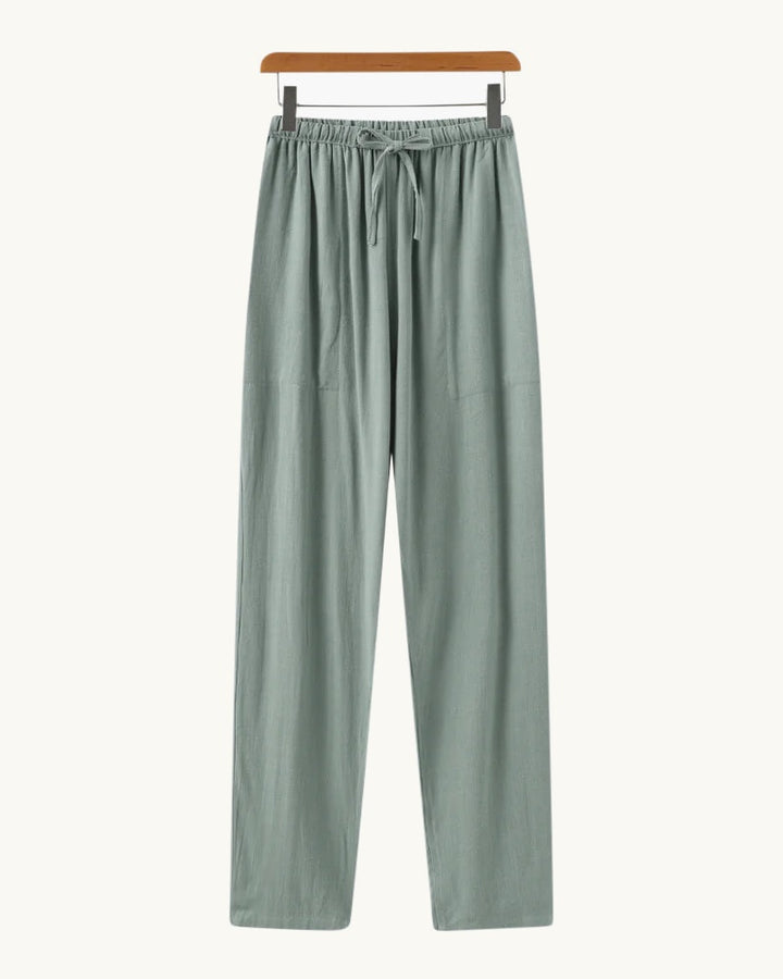 Rabat - Linen Pantalon (Slim Fit) - Varenford 10