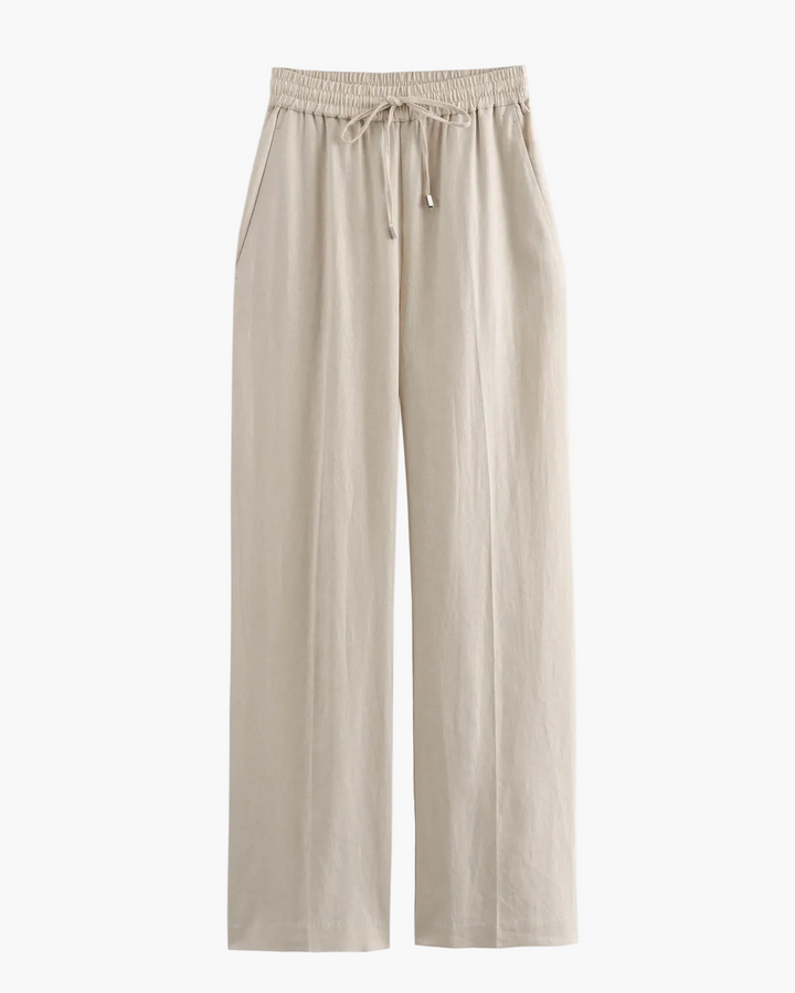 Selara Drawstring Straight-Leg Trousers product image 1