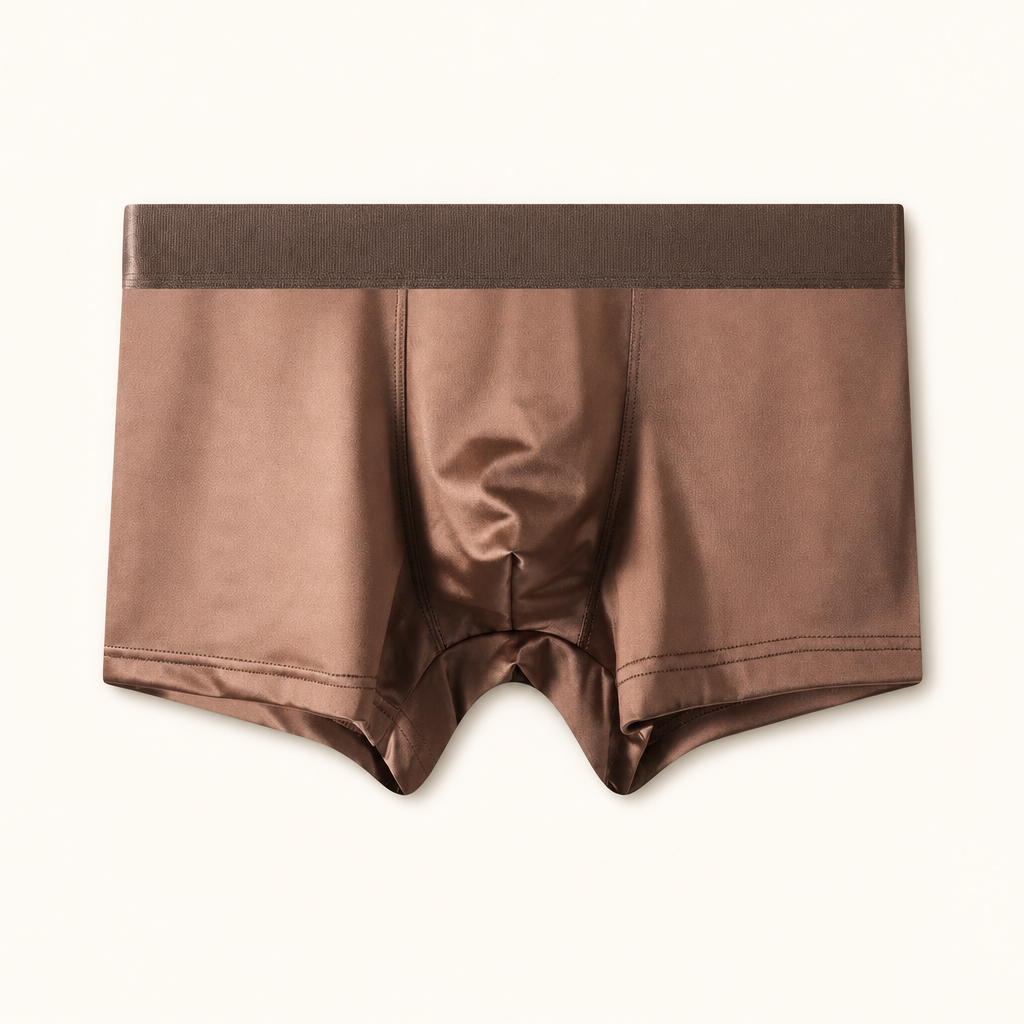 Varenford SilkySkin Invisible Boxers on Varenford cream background