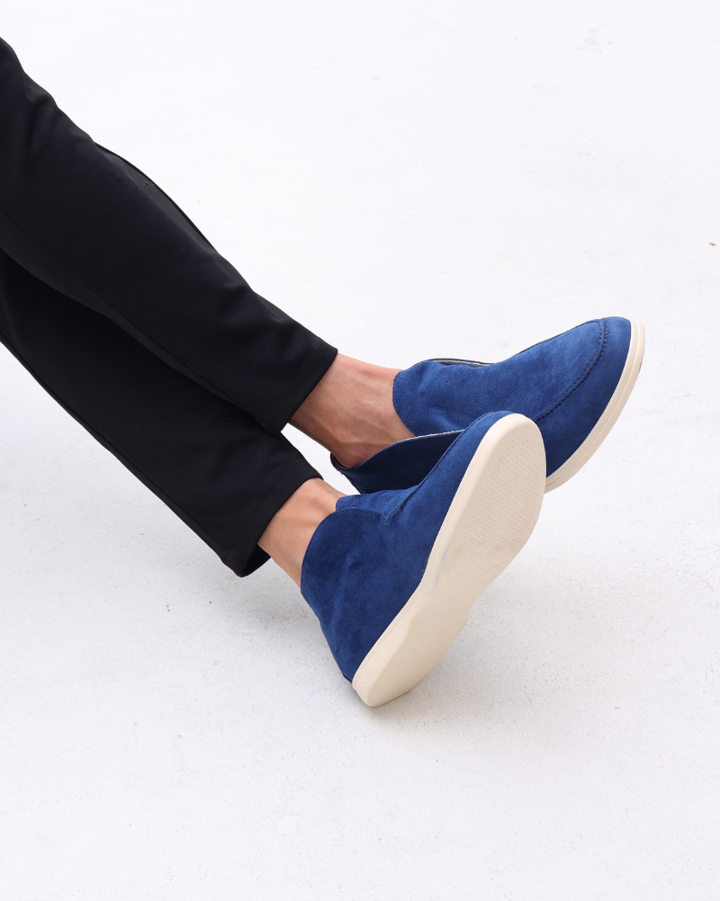 Sorevin High-Cut Suede-Look Loafers product image 1