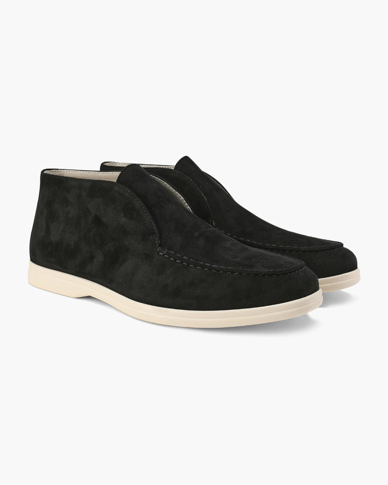 Sorevin High-Cut Suede-Look Loafers product image 3