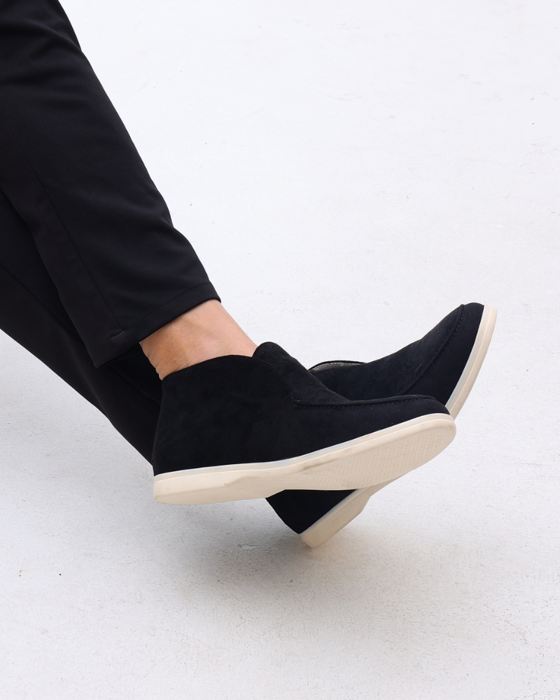 Sorevin High-Cut Suede-Look Loafers product image 4