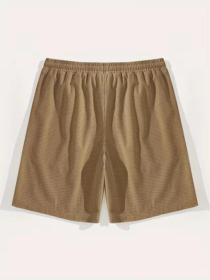Tavren Waffle-Texture Drawstring Shorts product image 11