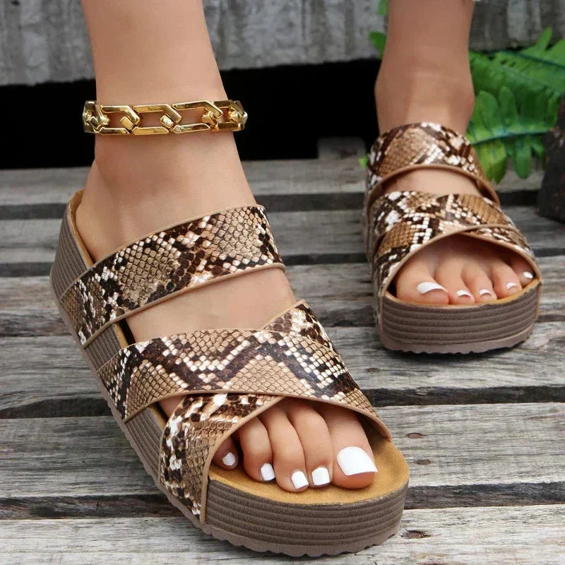 Thalia Woven Platform Sandals product image 4