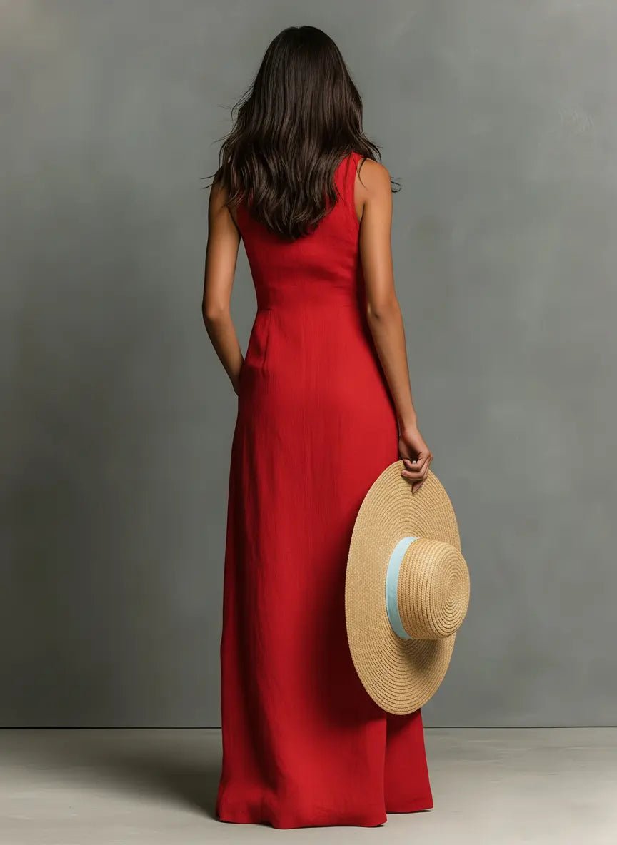 Valeria Sleeveless Maxi Shirt Dress product image 2