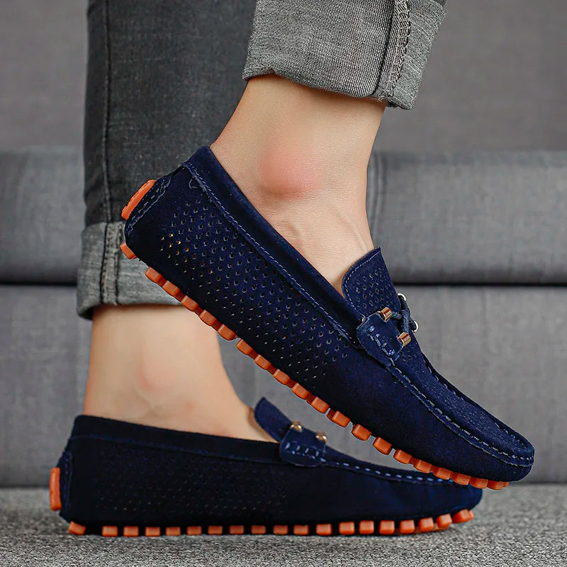 Veylan Perforated Driving Loafers product image 5