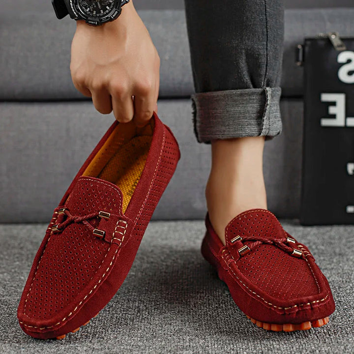 Veylan Perforated Driving Loafers product image 6