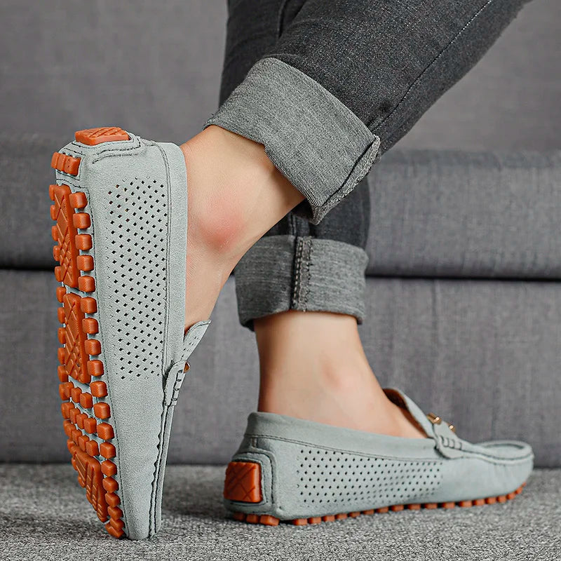 Veylan Perforated Driving Loafers product image 7
